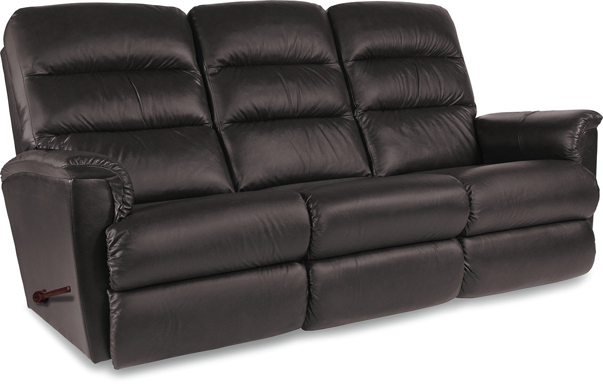 tripoli leather reclining sofa